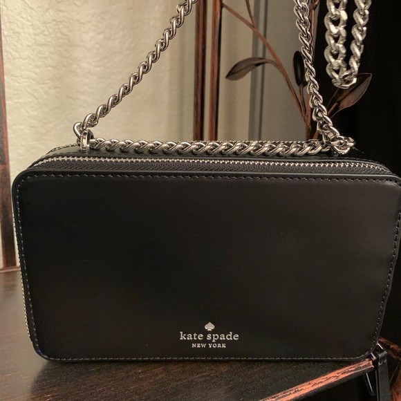 Frosty penguin Kate spade chain zip crossbody - Picture 5 of 8